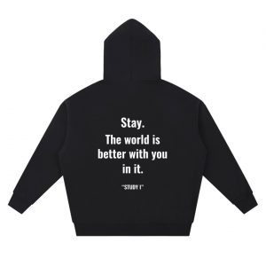 JustMental "Study I - Stay" Hoodie