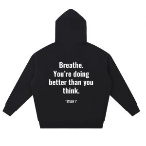JustMental "Study I - Breathe" Hoodie