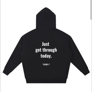 JustMental "Study I - Just Get Through Today" Hoodie