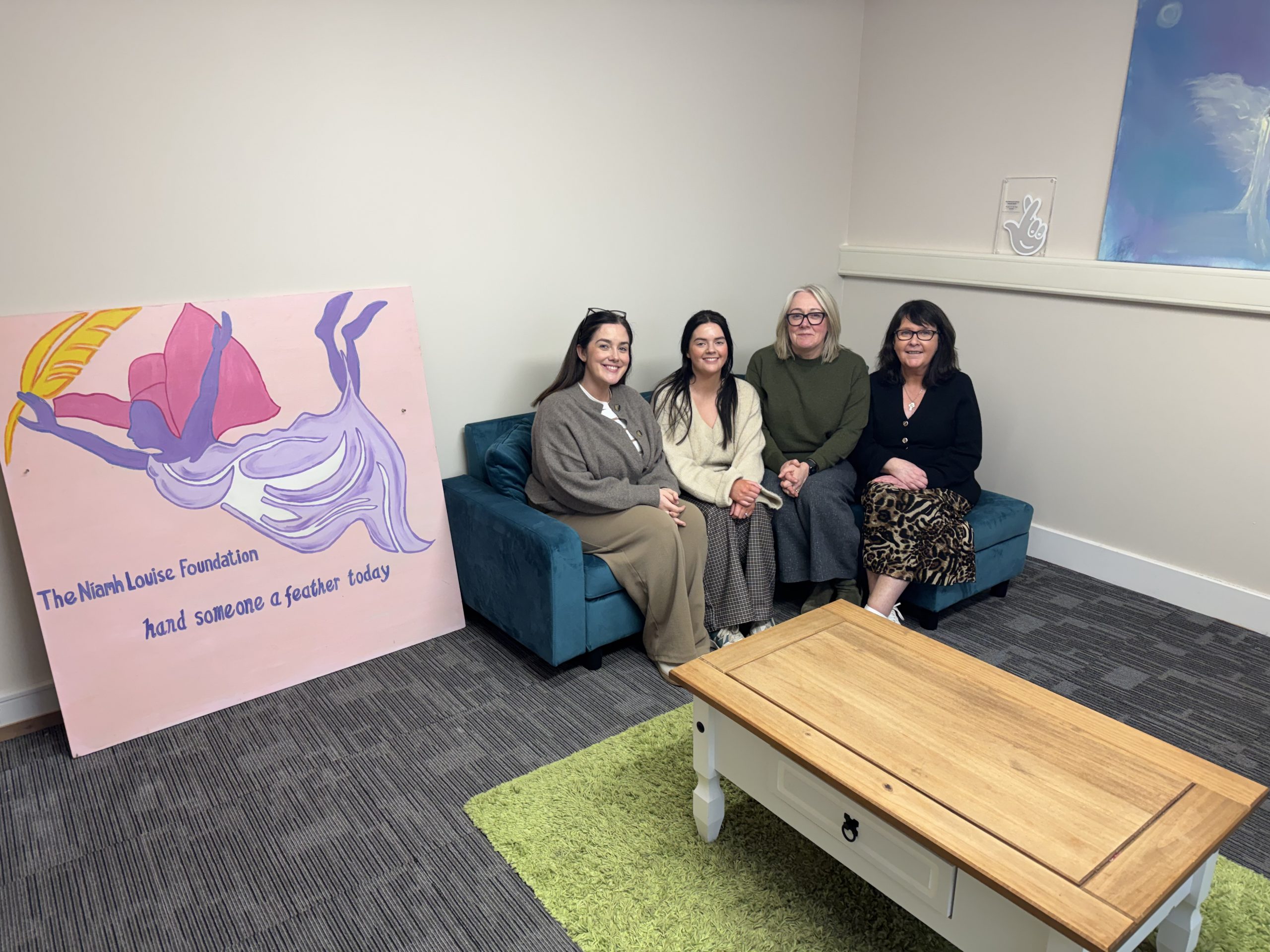 From L to R, Grainne, Shauna, Jenny & Catherine McBennett at their new Cookstown premises.