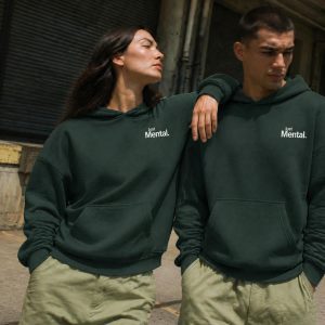Unisex JustMental Essential Heavyweight Hoodie