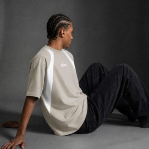 Men’s JustMental Contrast Panel T-Shirt