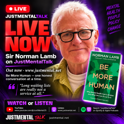 Sir Norman Lamb, author of Be More Human, on JustMentalTalk